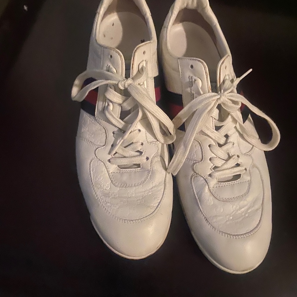 Gucci sneakers great for the gym size 11 Gucci for more like 11.5